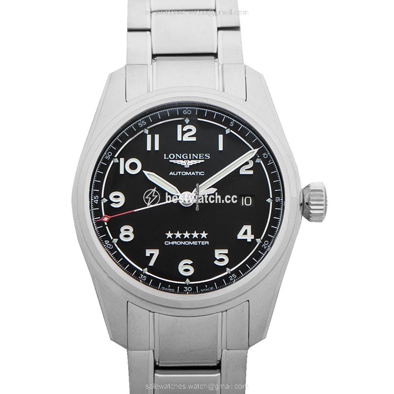 Longines Spirit Mens watch Unisex Automatic Steel L38104539 Replica 2