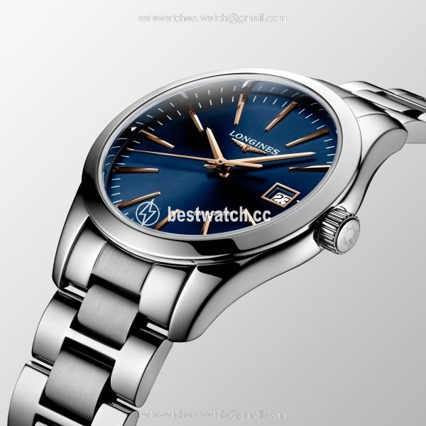 IMG_9085 Longines Conquest Classic Womens watch Quartz Steel L2.386.4.92.6 Replica 2