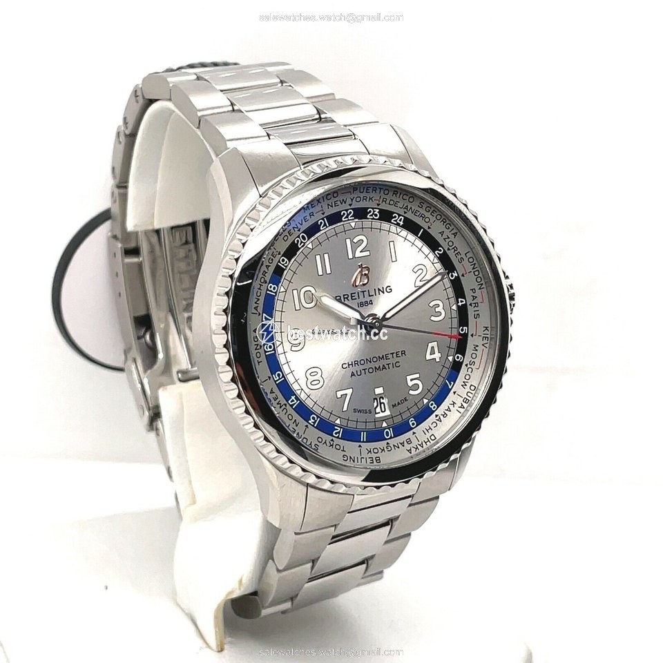 IMG_9085 Breitling Aviator 8 Mens watch Unisex Automatic Steel AB3521 Replica 2
