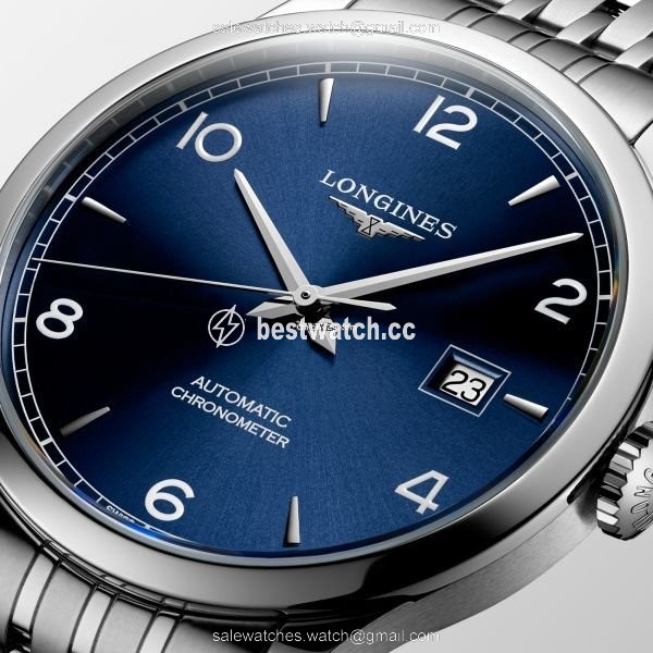 IMG_9085 Longines Record Mens watch Unisex Automatic Steel L2.821.4.96.6 Replica 2