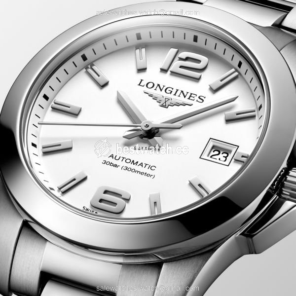 IMG_9085 Longines Conquest Womens watch Automatic Steel L3.276.4.16.6 Replica 2