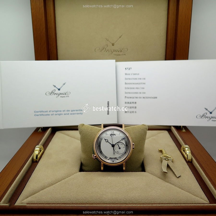 Breguet Classique Mens watch Unisex Automatic Rose gold 5727BR 12 9ZU Replica 2