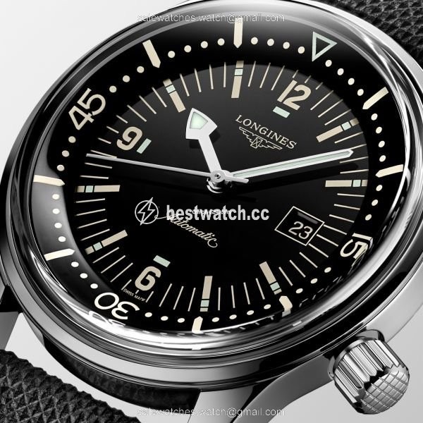 IMG_9085 Longines Legend Diver Mens watch Unisex Automatic Steel L3.374.4.50.0 Replica 2