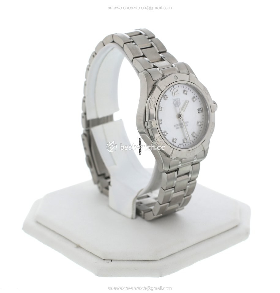 IMG_9085 TAG Heuer Aquaracer Lady Womens watch Quartz Steel WAF1312.BA0817 Replica 2