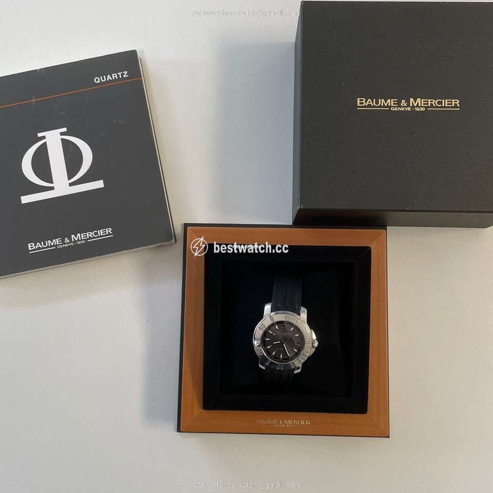 IMG_9085 Baume & Mercier Capeland Mens watch Unisex Quartz Steel MOA08351 Replica 2