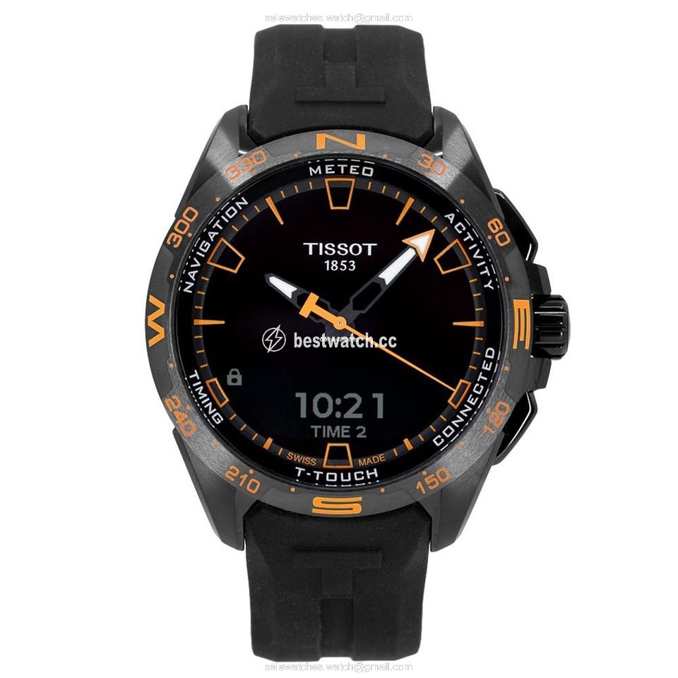 IMG_9085 Tissot Touch Mens watch Unisex Quartz Titanium T1214204705104 Replica 2