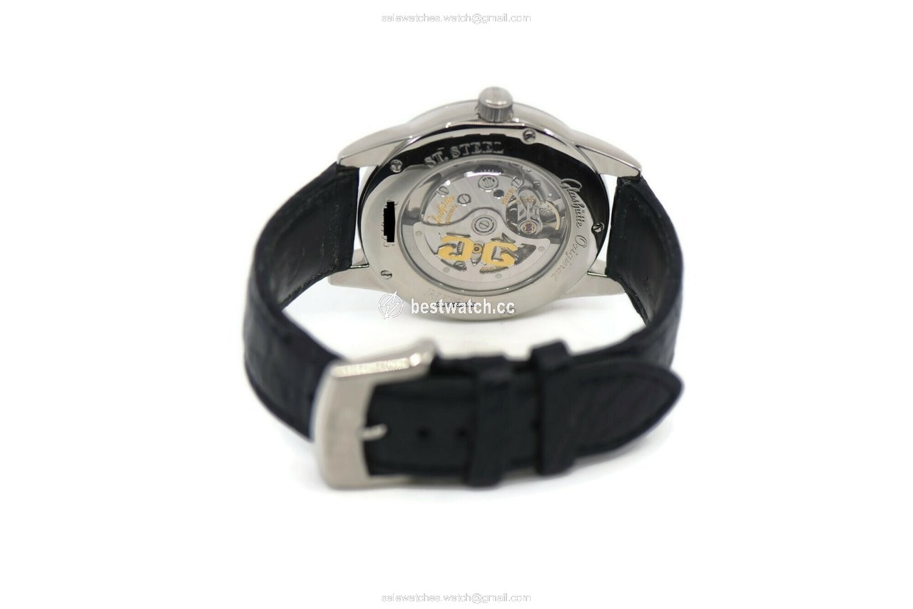 IMG_9085 Glashutte Original Senator Hand Date Mens watch Unisex Automatic Steel 1-39-58-01-02-04 Replica 2