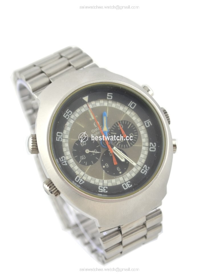 Omega Flightmaster Mens watch Unisex Manual winding Steel 145.036 Replica 2