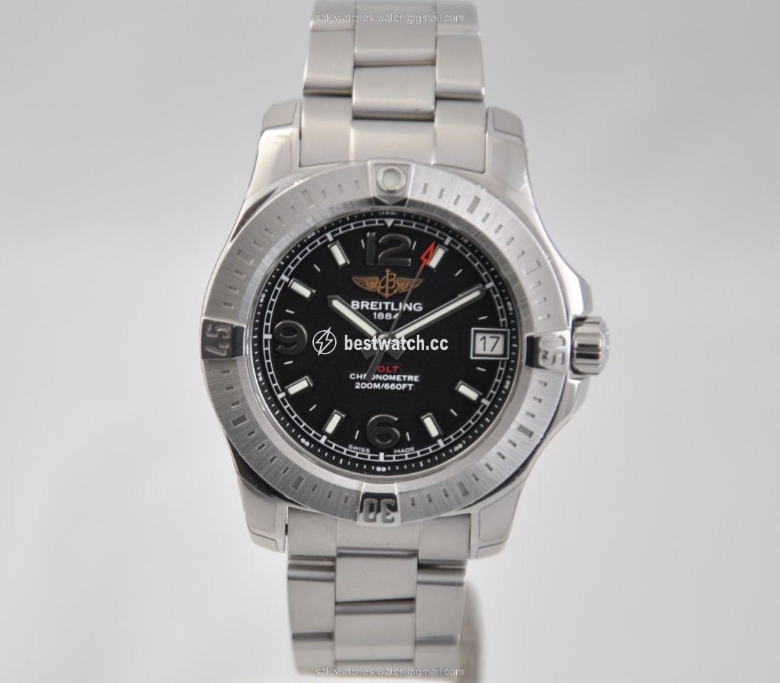 IMG_9085 Breitling Colt 36 Womens watch Quartz Steel A7438911.BD82.178A Replica 2