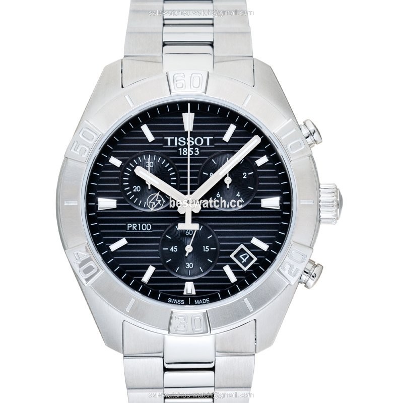 Tissot PR 100 Mens watch Unisex Quartz Steel T101.617.11.051.00 Replica 2