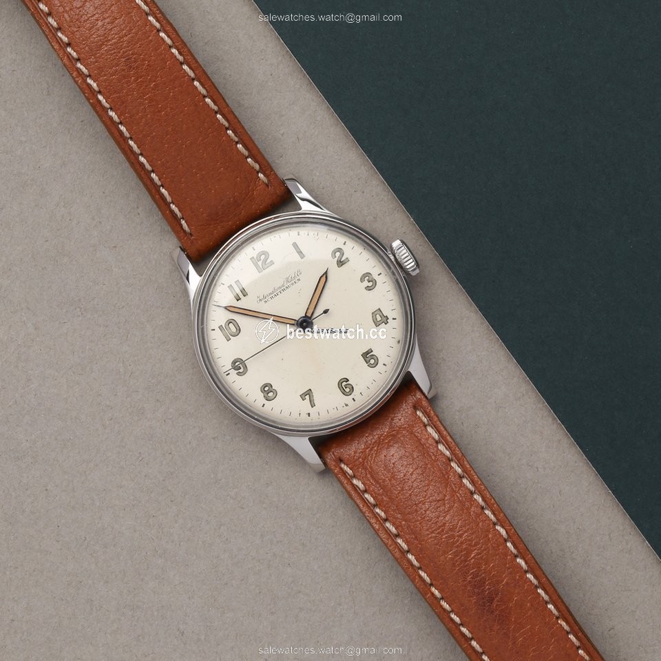 IWC Mens watch Unisex Manual winding Steel C.89 Replica 2