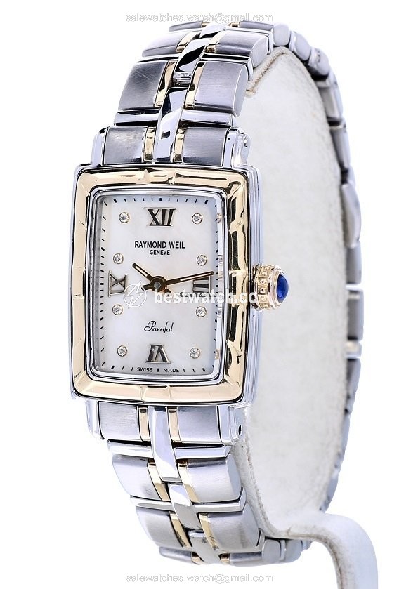 IMG_9085 Raymond Weil Parsifal Womens watch Quartz Gold Steel 9740-STG-00995 Replica 2