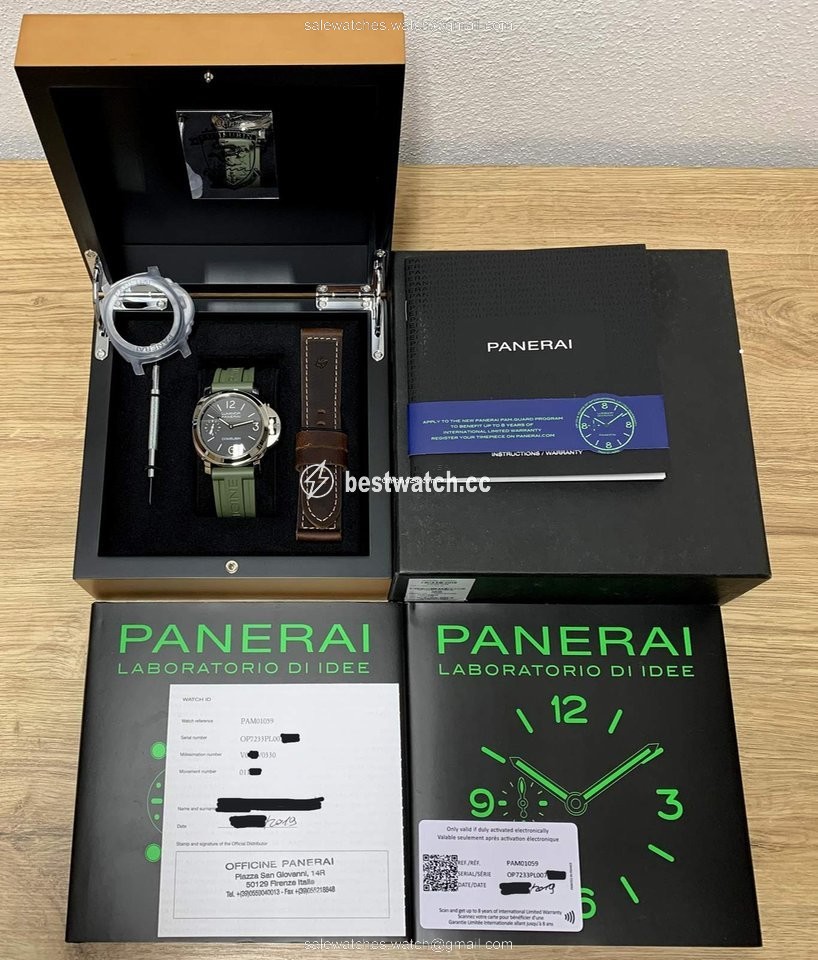 IMG_9085 Panerai Special Editions Mens watch Unisex Manual winding Steel PAM 1059 Replica 2