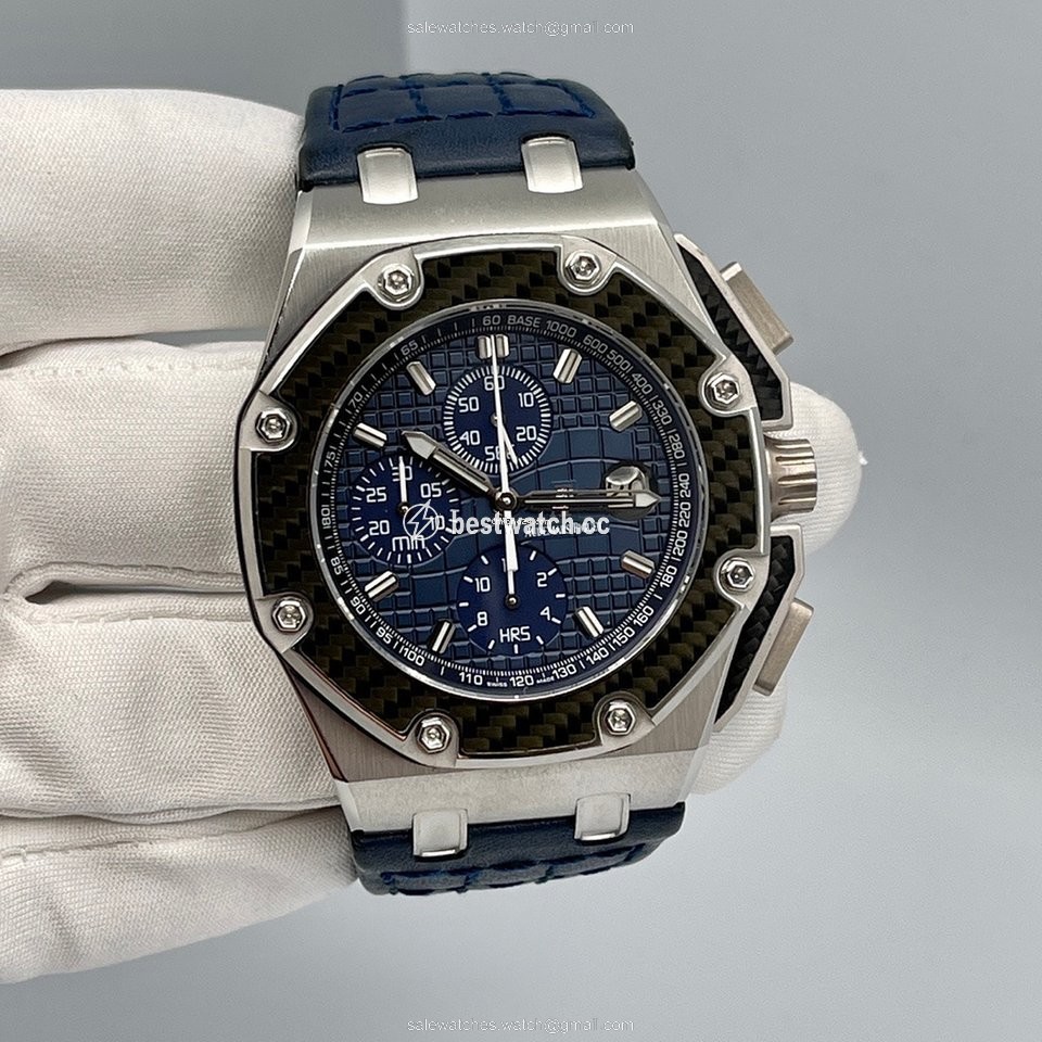 IMG_9085 Audemars Piguet Royal Oak Offshore Chronograph Mens watch Unisex Automatic Platinum 26030PO.00.D021IN.01 Replica 2