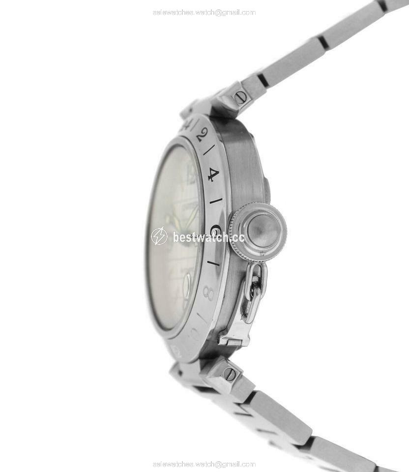 IMG_9085 Cartier Pasha C Mens watch Unisex Automatic Steel 2377 W31029M7 Replica 2
