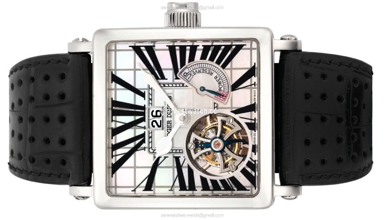 IMG_9085 Roger Dubuis Golden Square Mens watch Unisex G40 Replica 2