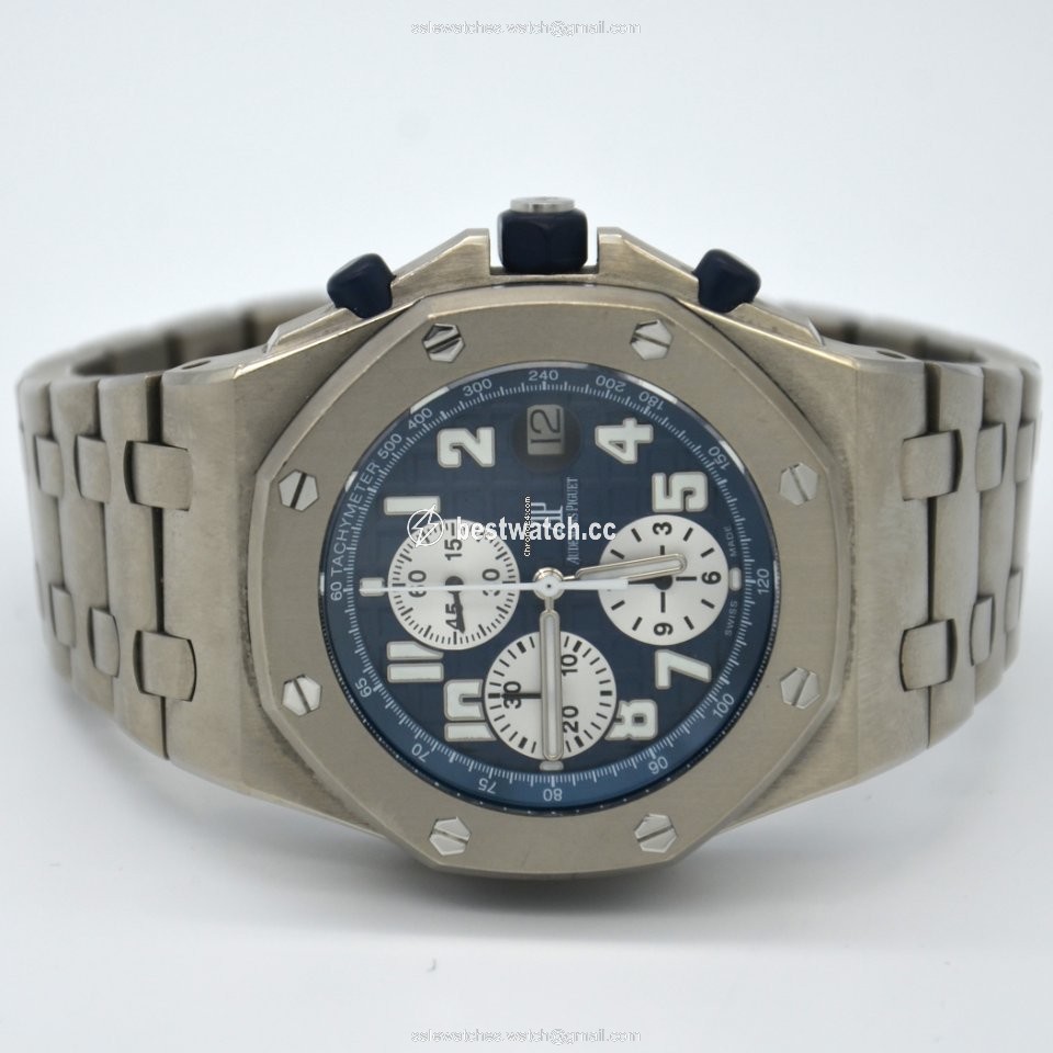 IMG_9085 Audemars Piguet Royal Oak Offshore Chronograph Mens watch Unisex Automatic Titanium 25721TI.OO.1000TI.04.A Replica 2