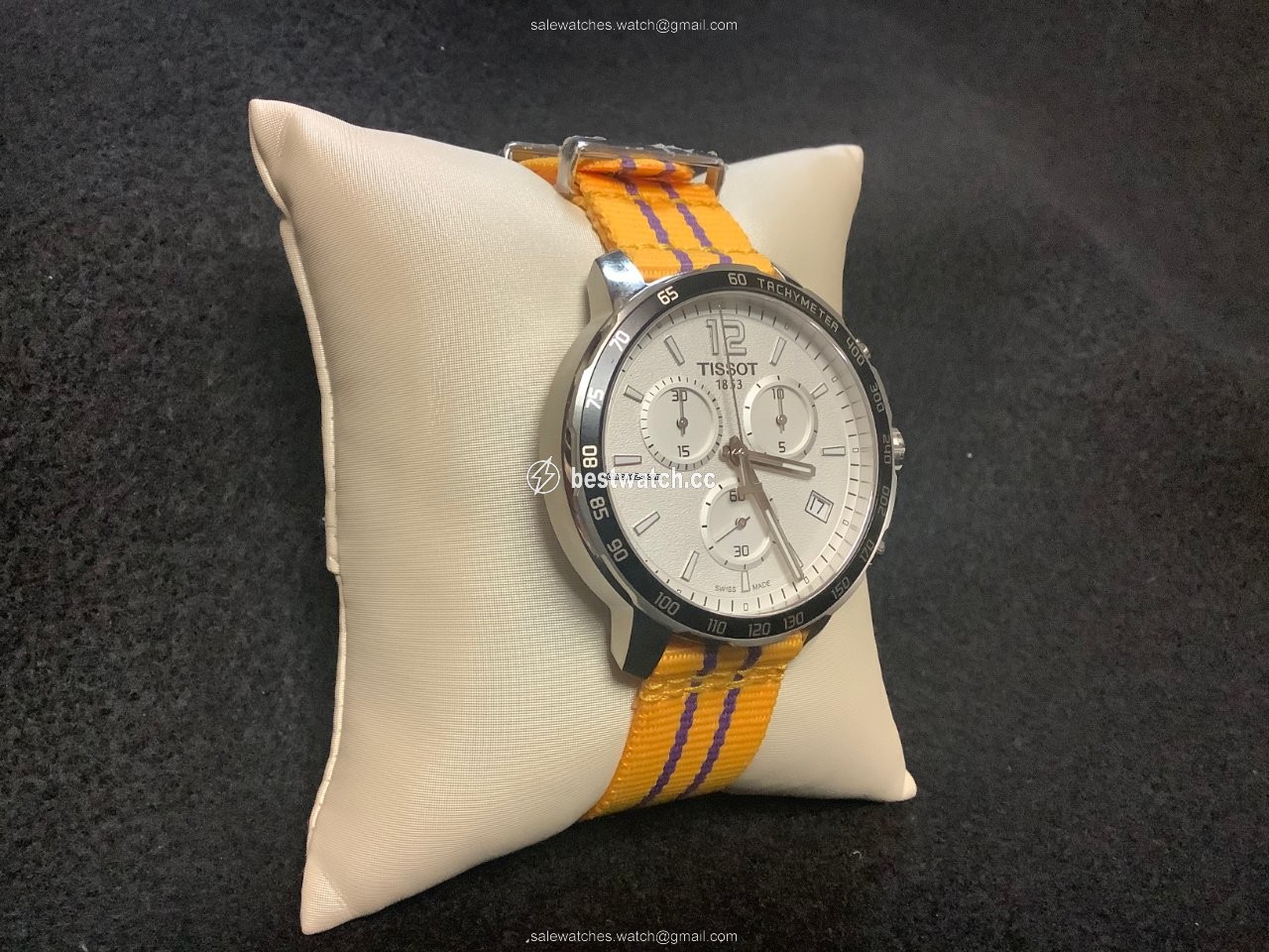 IMG_9085 Tissot Quickster Mens watch Unisex Quartz Steel T0954171703705 Replica 2