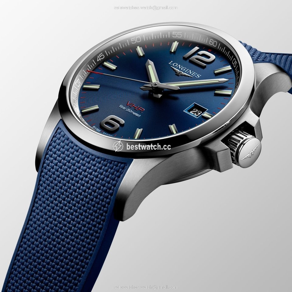 IMG_9085 Longines Conquest Mens watch Unisex Quartz Steel L3.726.4.96.9 Replica 2