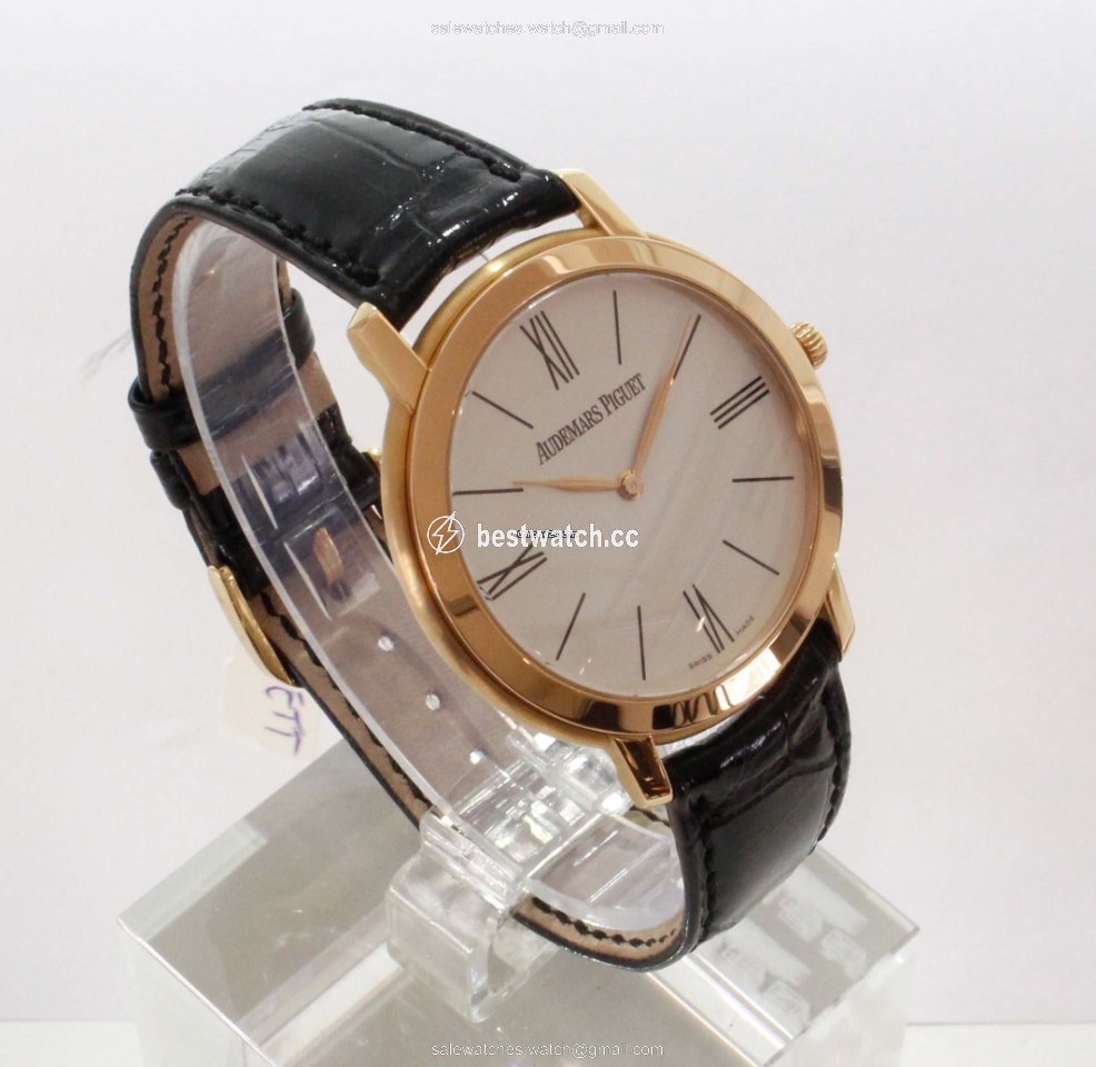 IMG_9085 Audemars Piguet Jules Audemars Manual winding Rose gold 15093BC.OO.A002CR.01 Replica 2