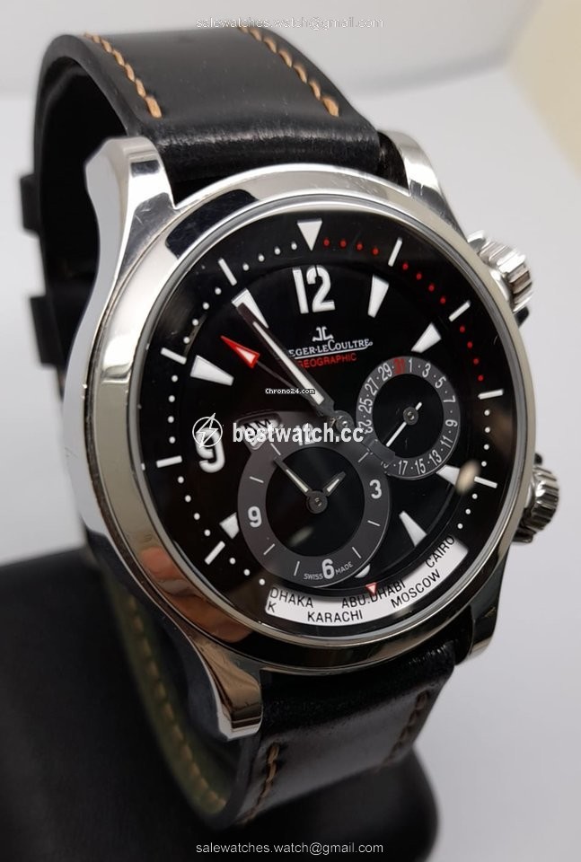 Jaeger-LeCoultre Master Compressor Geographic Mens watch Unisex Automatic Steel 146.8.83 1 Replica 2