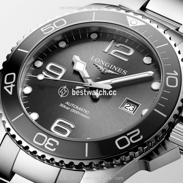 Longines HydroConquest Mens watch Unisex Automatic Ceramic L3.782.4.76.6 Replica 2