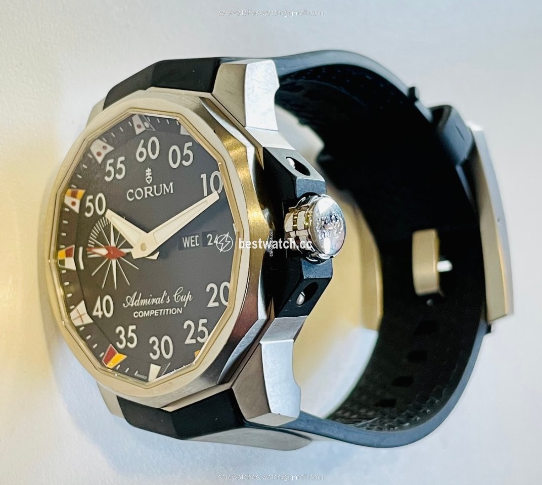 IMG_9085 Corum Admirals Cup Competition 48 Mens watch Unisex Automatic Titanium 947.931.04 Replica 2