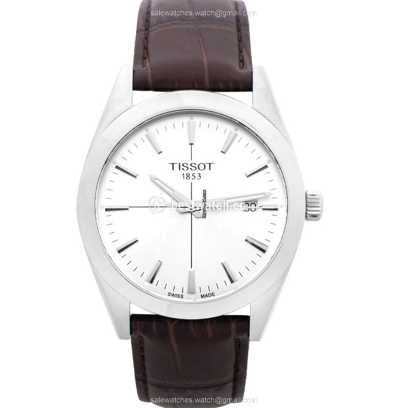 Tissot T-Classic Mens watch Unisex Quartz Steel T127.410.16.031.01 Replica 2