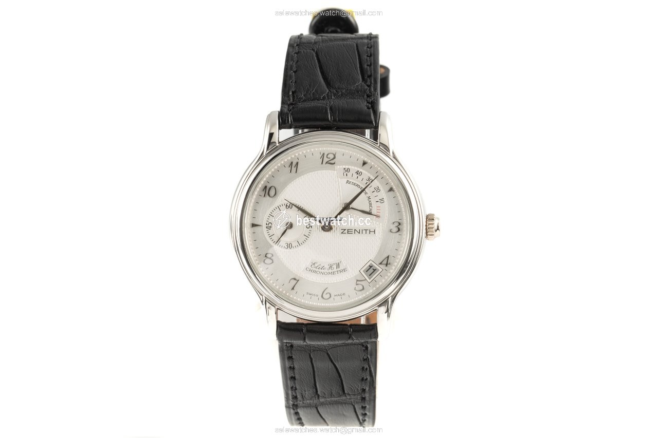 IMG_9085 Zenith Elite Mens watch Unisex Manual winding Platinum 39.0240.655 Replica 2