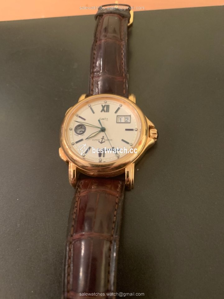 IMG_9085 Ulysse Nardin Mens watch Unisex Automatic Rose gold 226-87 Replica 2