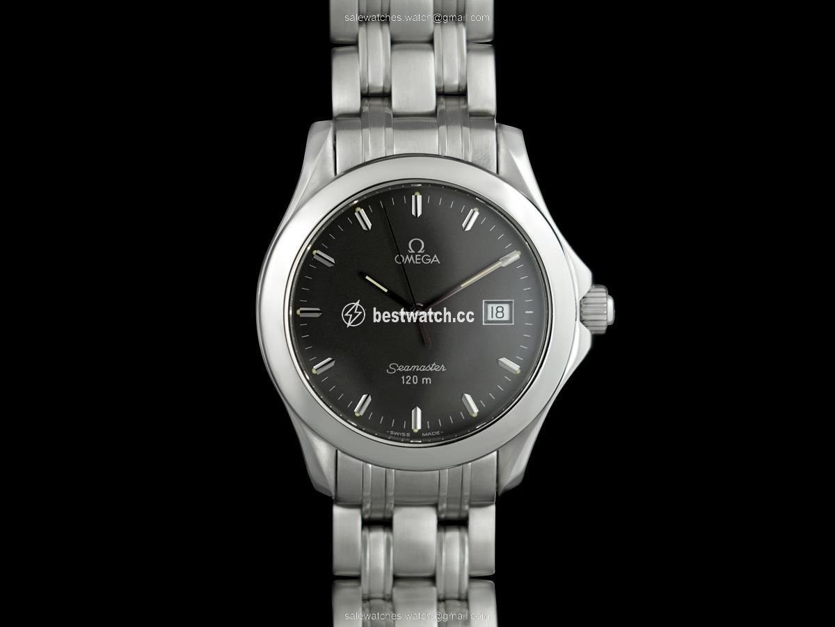 IMG_9085 Omega Seamaster Diver 300 M Mens watch Unisex Quartz Steel 7687 Replica 2