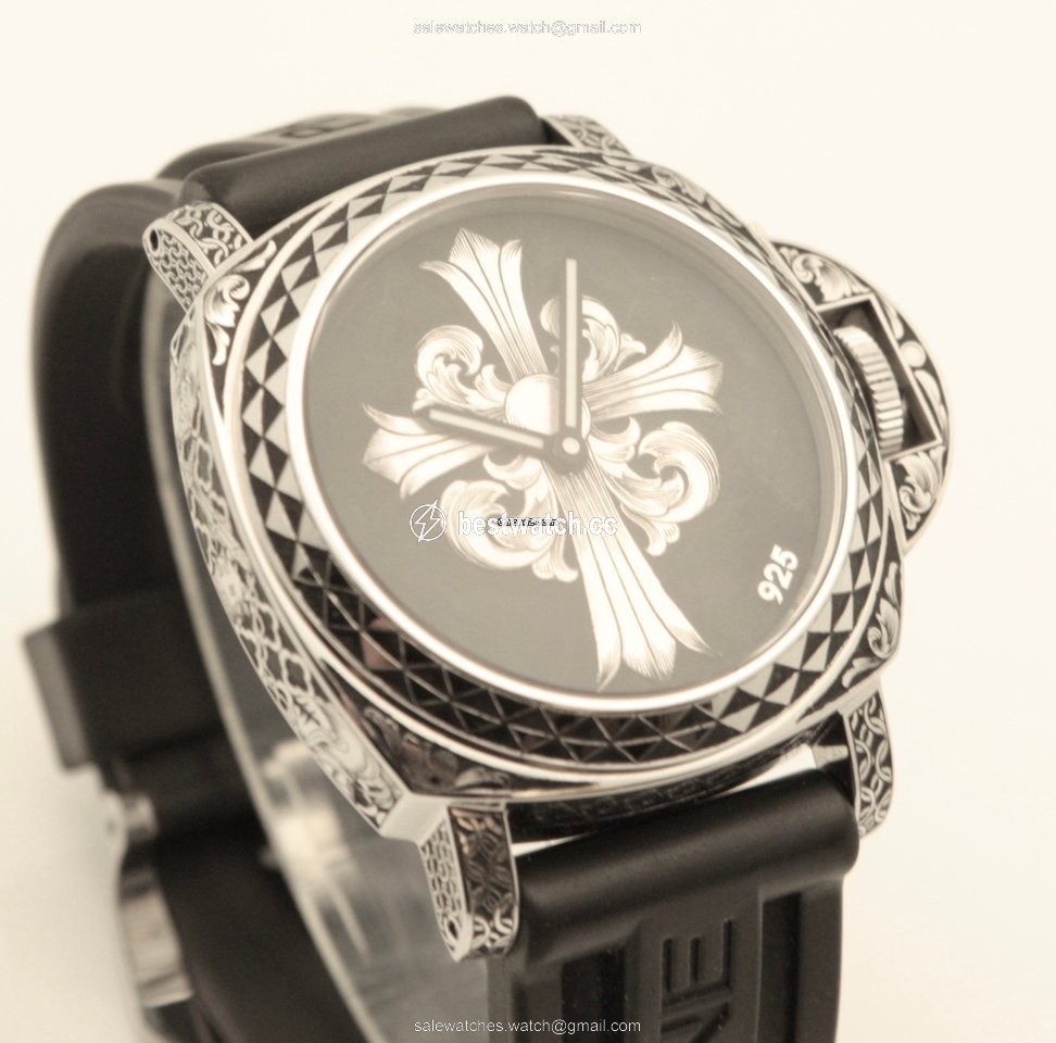 Panerai Mens watch Unisex Manual winding Steel OP6727 Replica 2