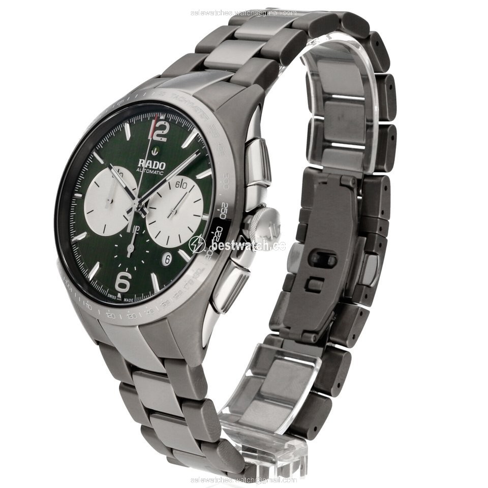 IMG_9085 Rado HyperChrome Chronograph Mens watch Unisex Automatic Steel R32022312 Replica 2