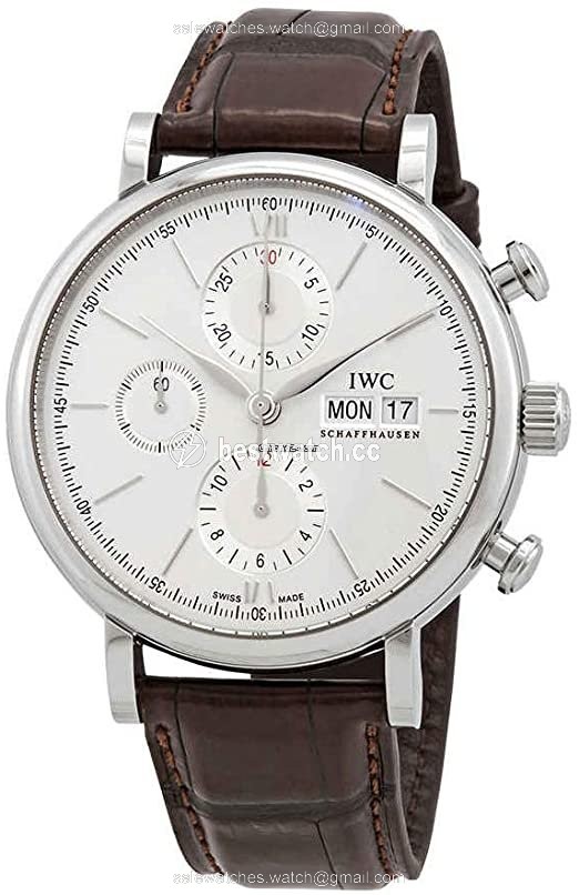 IWC Portofino Chronograph Mens watch Unisex Automatic Steel IW391027 Replica 2