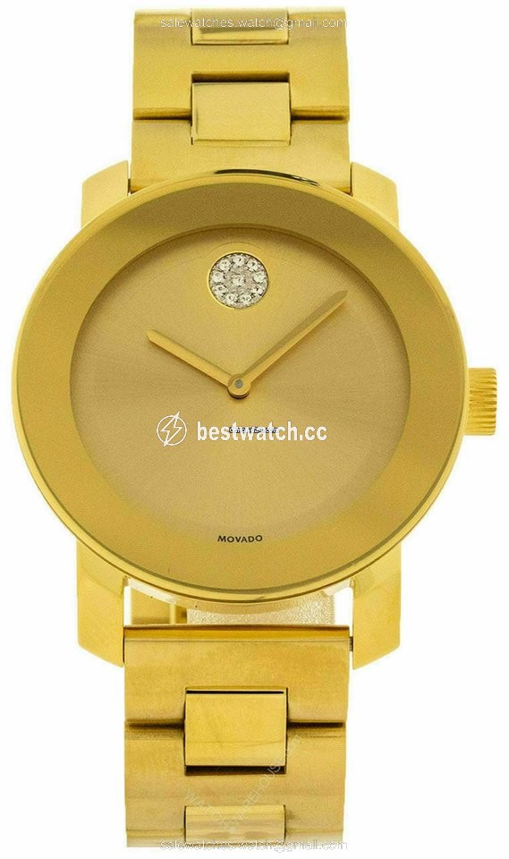 IMG_9085 Movado Bold Womens watch Manual winding Yellow gold 3600104 Replica 2