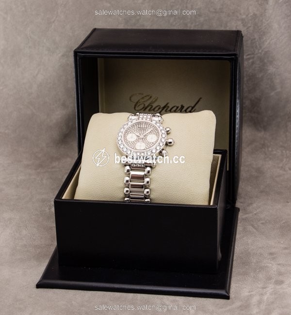 Chopard Imperiale Womens watch Automatic White gold 38 3229-1001 Replica 2