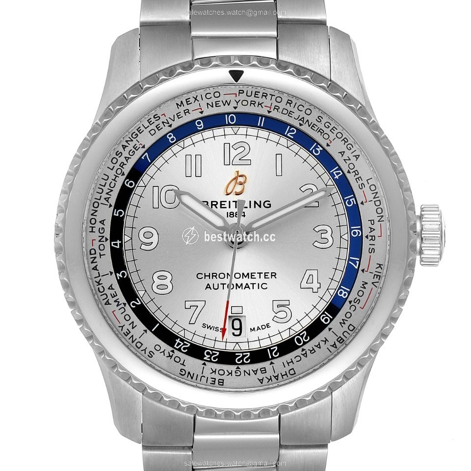 IMG_9085 Breitling Aviator 8 Mens watch Unisex Automatic Steel AB3521U01G1P1 Replica 2