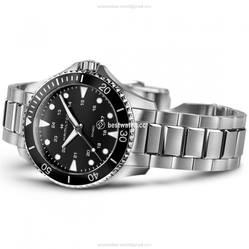 Hamilton Khaki Navy Scuba Mens watch Unisex Quartz Steel H82201131 Replica 2