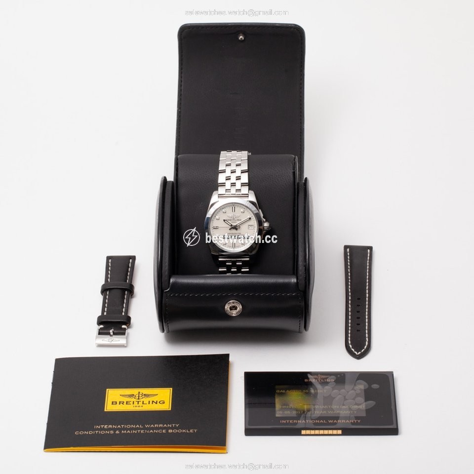 IMG_9085 Breitling Galactic 36 Womens watch Automatic Steel W7433012 A779 376A Replica 2