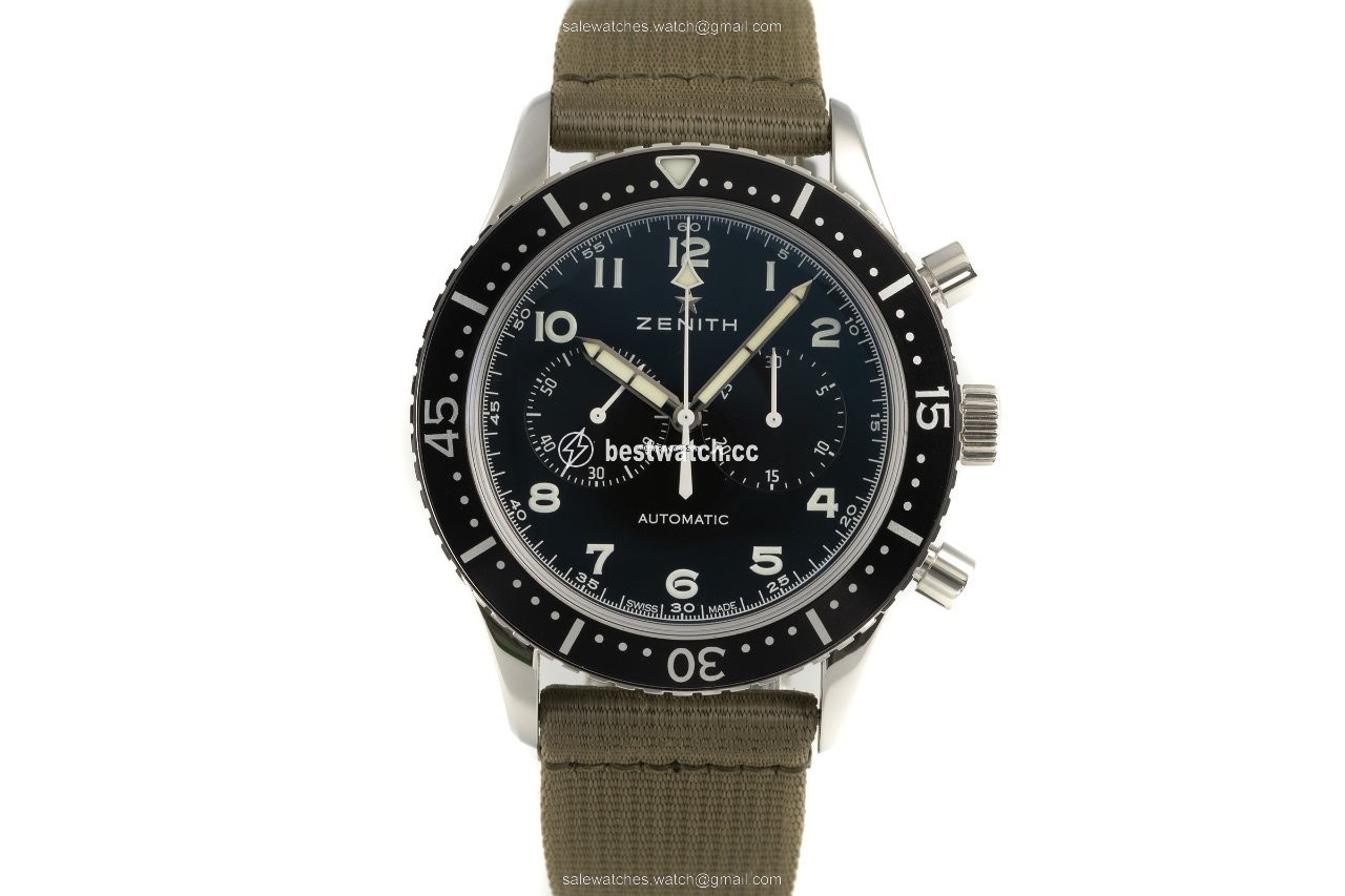 IMG_9085 Zenith Pilot Mens watch Unisex Automatic Steel 03.2240.4069 Replica 2