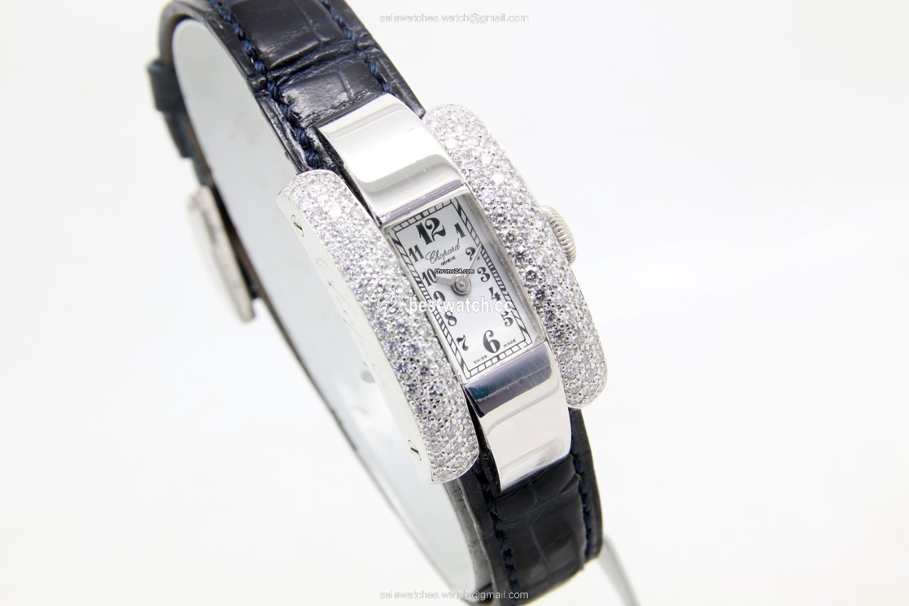 IMG_9085 Chopard La Strada Womens watch Quartz White gold 433 1 Replica 2