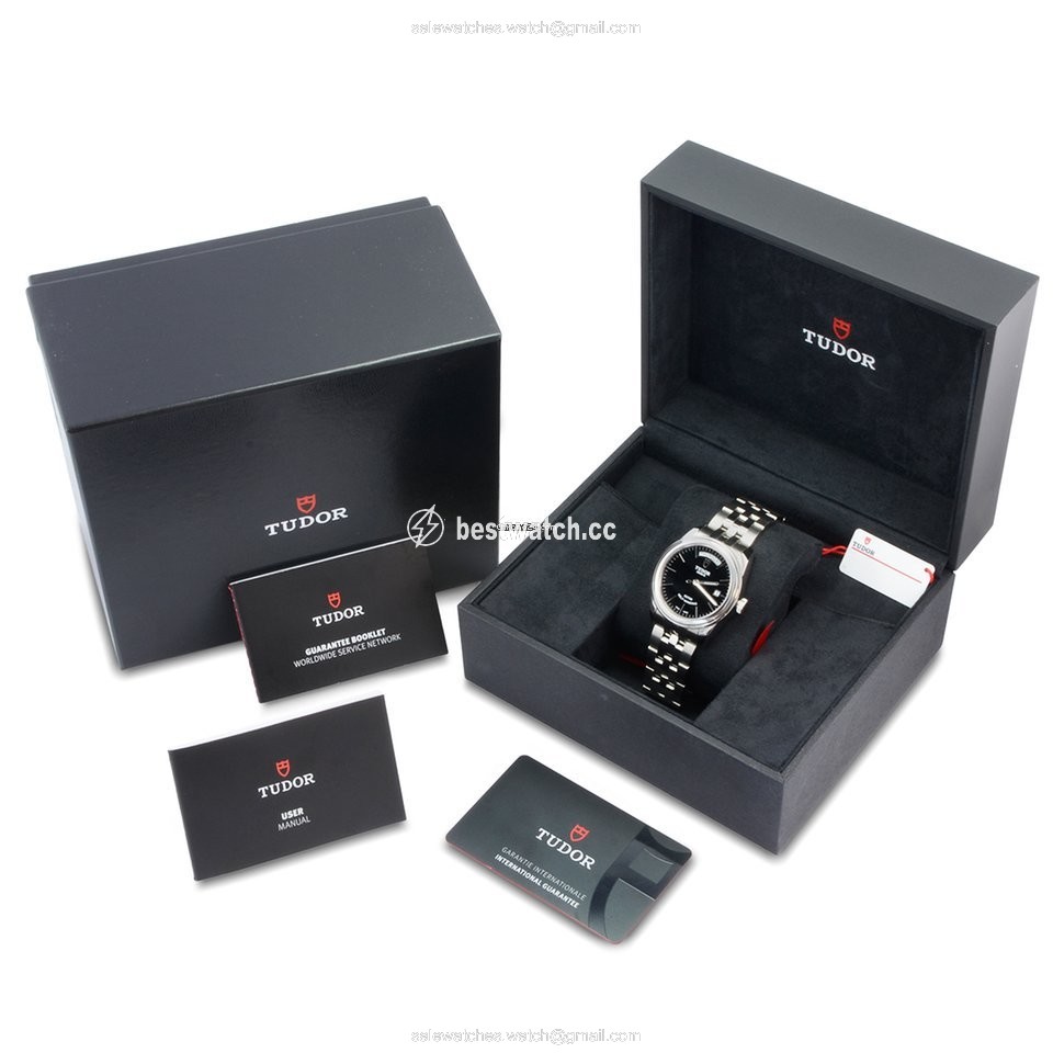 Tudor Glamour Date-Day Mens watch Unisex Automatic Steel 56000 Replica 2
