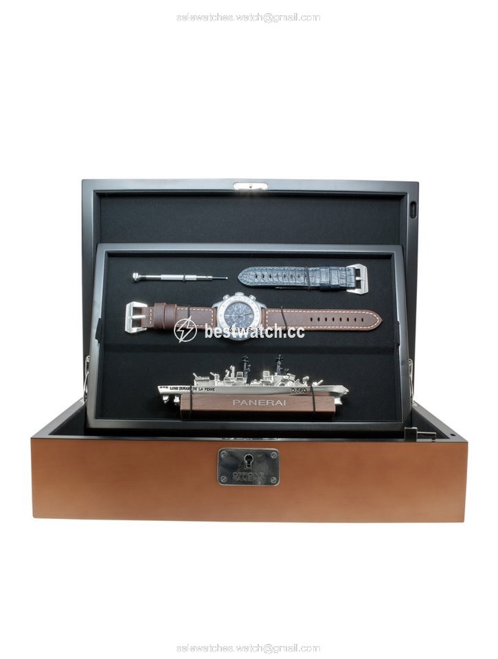IMG_9085 Panerai Mare Nostrum Mens watch Unisex Manual winding Steel PAM00716 Replica 2