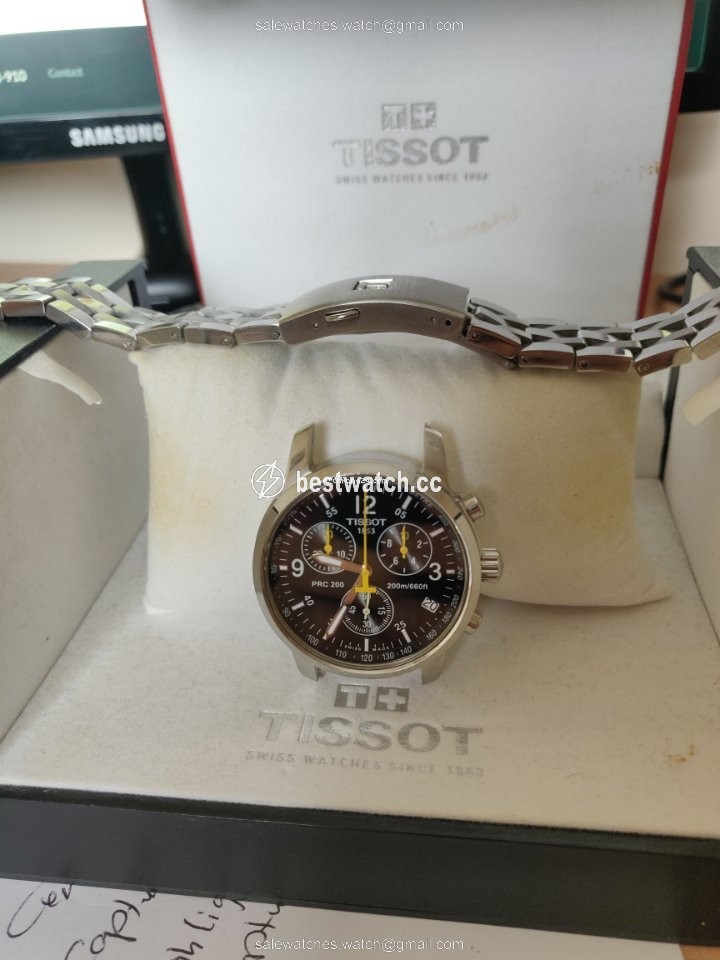 IMG_9085 Tissot PRC 200 Mens watch Unisex Quartz Steel T17.1.526.52 Replica 2