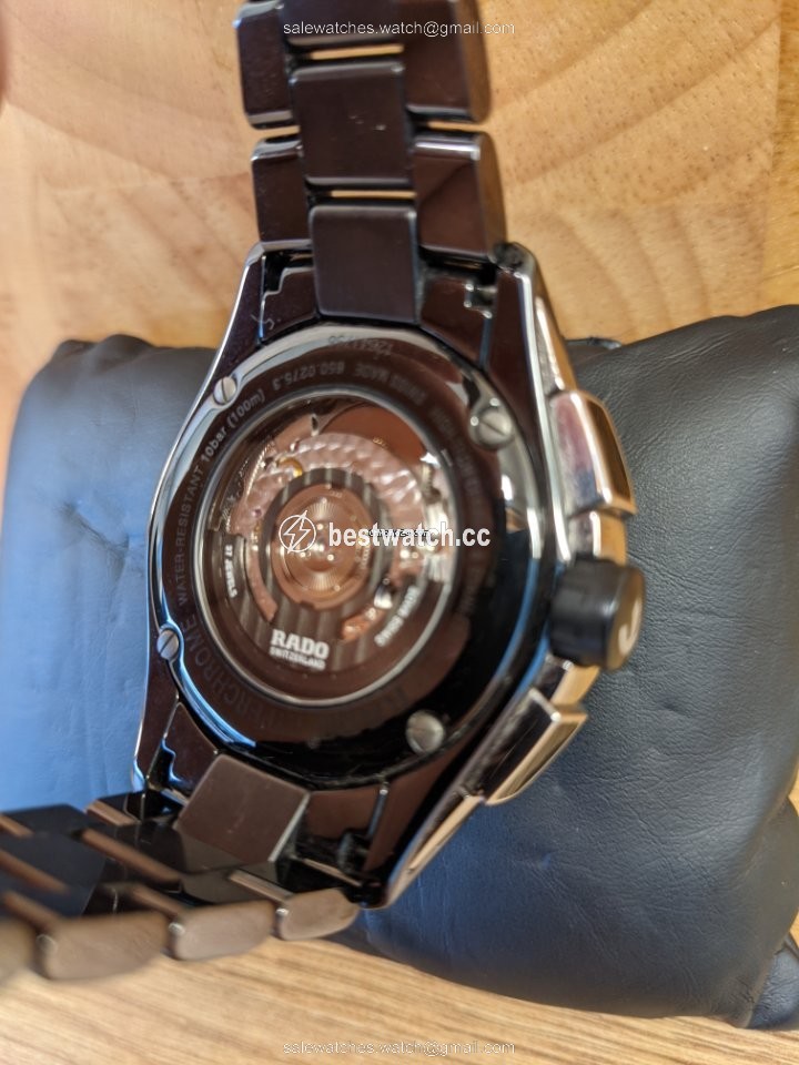 IMG_9085 Rado HyperChrome Chronograph Mens watch Unisex Automatic Ceramic R32275152 Replica 2