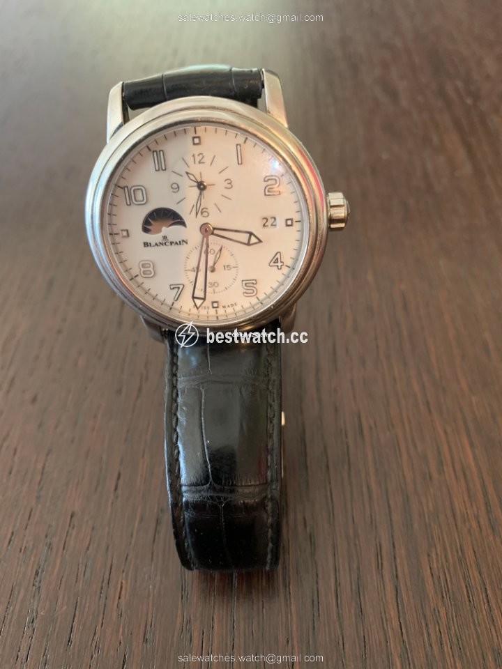 Blancpain Mens watch Unisex Automatic Steel 1735 Replica 2