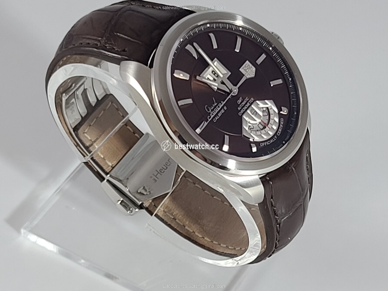 IMG_9085 TAG Heuer Grand Carrera Mens watch Unisex Automatic Steel WAV5113.FC6231 Replica 2