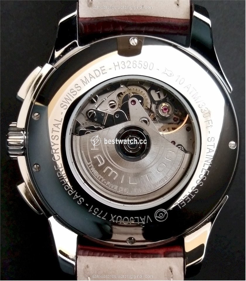 Hamilton Jazzmaster Mens watch Unisex Automatic Steel H32696739 Replica 2