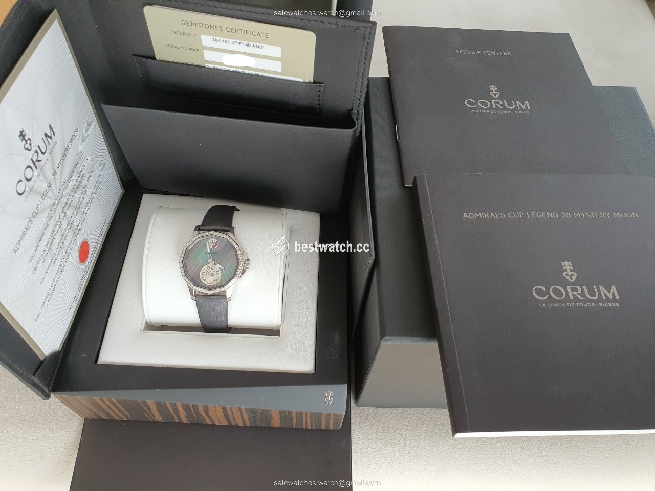 IMG_9085 Corum Admirals Cup Legend 38 Womens watch Automatic Steel 384.101.47 F149 AN01 Replica 2