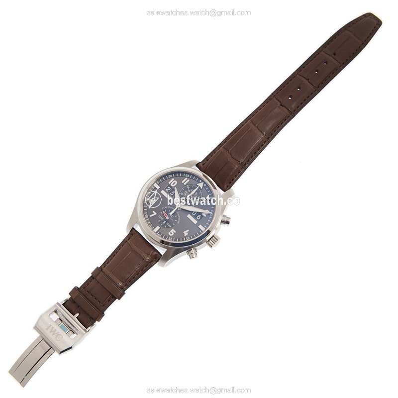 IMG_9085 IWC Pilot Spitfire Perpetual Calendar Digital Date-Month Mens watch Unisex Automatic Steel IW379107 Replica 2